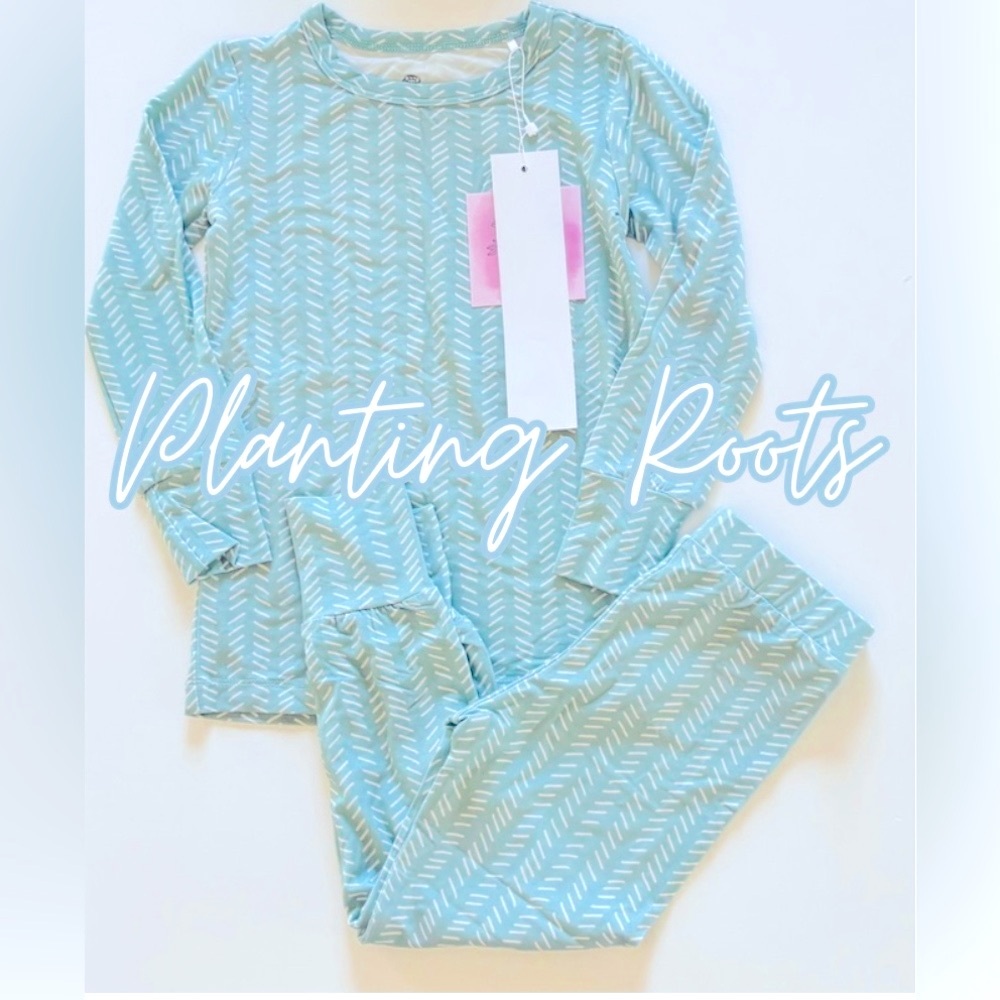 NWT Bamboo Long Sleeve and pants set size 3T